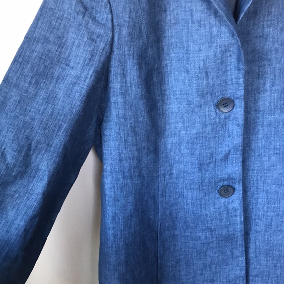 Jones New York chambray blazer/coat - Picture 4 of 6